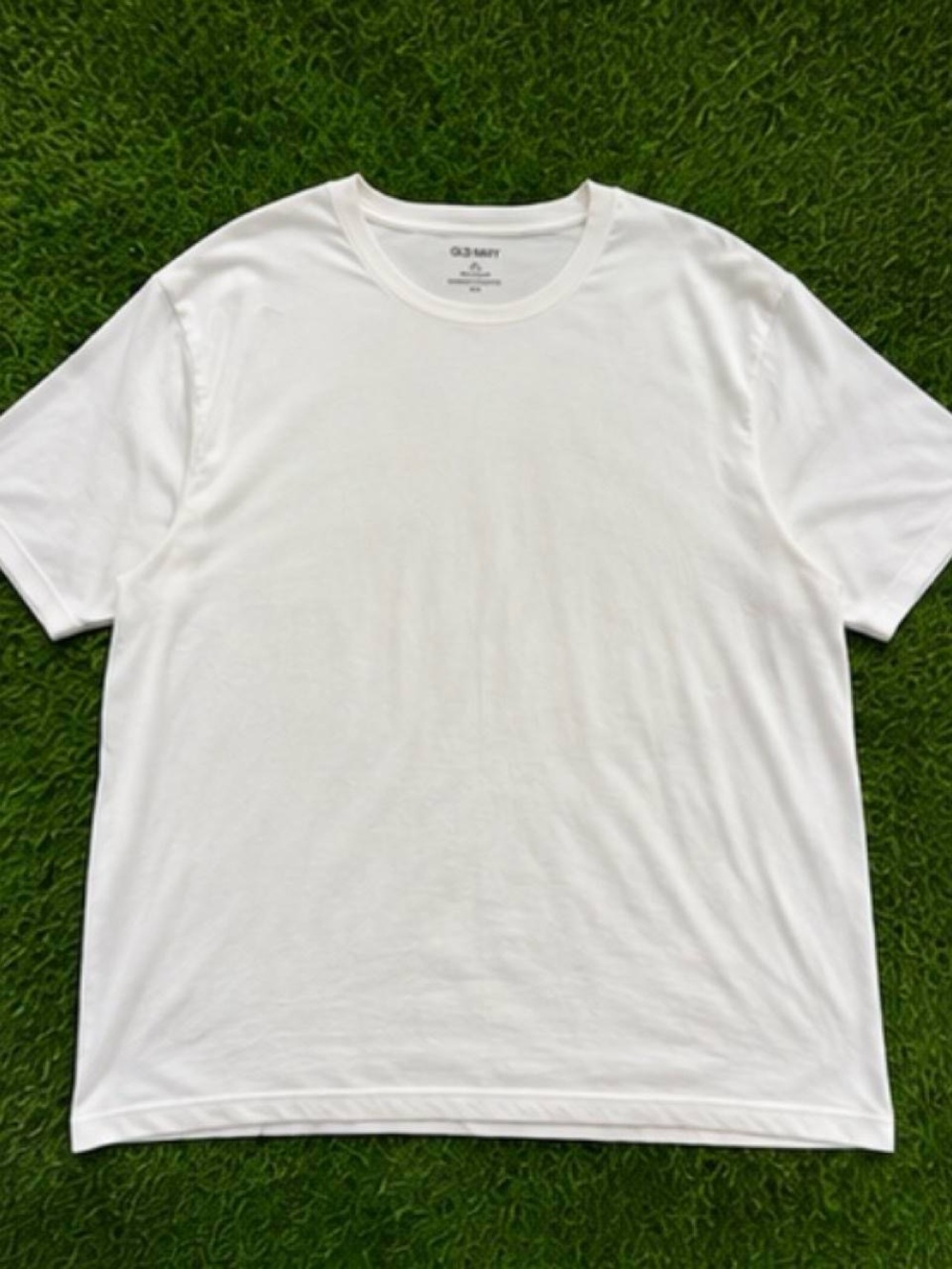 Old Navy White Short Sleeve Crew T-Shirt